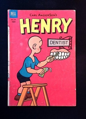 Carl Anderson's Henry #30 Dell 1953 Little Guy Miniature Golf back story
