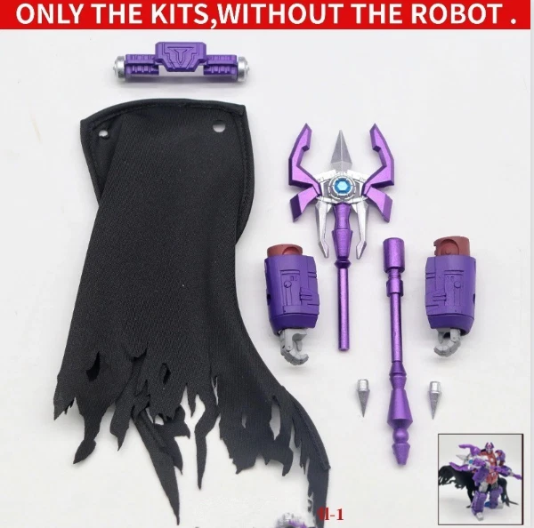3D DIY Cloak Arm Scepter Upgrade Kit For AGE OF THE PRIMES ALPHA TRION pre-sale
