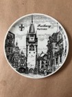 4 VINTAGE KLEIBER PORCELAIN 3 7/8" PLATES FREIBURG AND SCHWARZWALD WEST GERMANY — photo 3