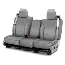 For Ram 1500 13 Saddleman 779732-14 Leatherette 1st Row Gray Custom Seat Covers