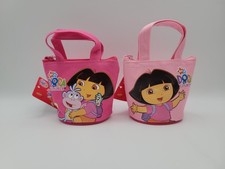 Dora the Explorer  Pink Mini Coin Bag Purse For Kids School Supplies Lot of 6 