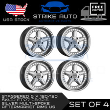 New Set 17 Inch Ac Schnitzer Style Wheels Rims 17 X 910 5x120 Et27 Cb72.6