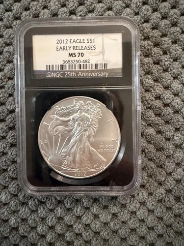 2012 Early Releases American Silver Eagle  $1 NGC MS70