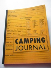 Camping Journal Notebook Organizer Made in USA