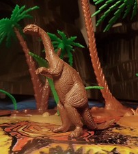 Marx 1960s Type II Plateosaurus Dinosaur Chocolate Brown