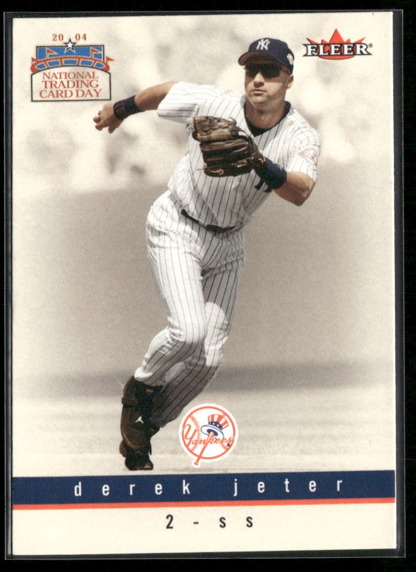 2004 National Trading Card Day #1 Derek Jeter