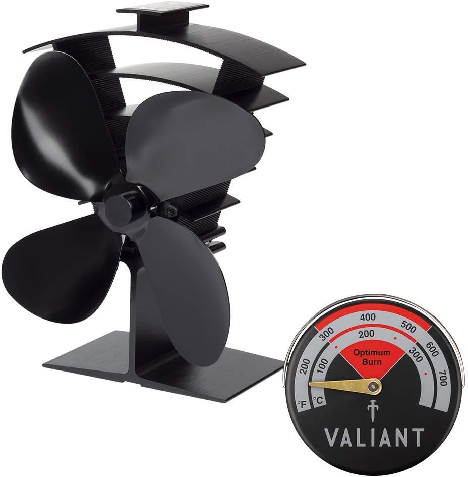 Kit Valiant Premium IV: Ventola per Stufa FIR627 e Termometro Rosso