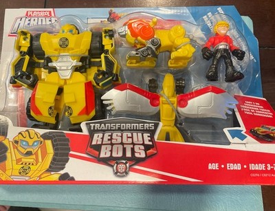 New Transformers Rescue Bots Team Hasbro Bumblebee Rock Heroes Figure Combo Mult