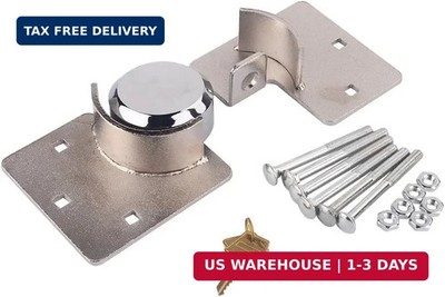 Hidden Shackle Van Door Lock - Cargo Van High Security Hasp Padlock 1/2 X for Ga