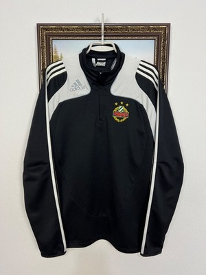 Vintage Adidas SK Rapid Wien Football Train Sweatshirt Soccer Jacket Size L