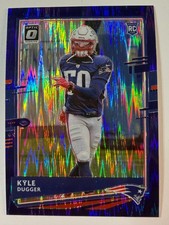 2020 Panini Donruss Optic - Rookies Kyle Dugger #140 Purple Shock Prizm (RC)