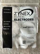 Zynex Medical TENS Unit Electrodes 2" Round Pads Self Adhering 10 Packs Of 4