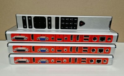 3x Polycom RealPresence Group 500 / 310 Videokonferenzkonsolen + Fernbedienung