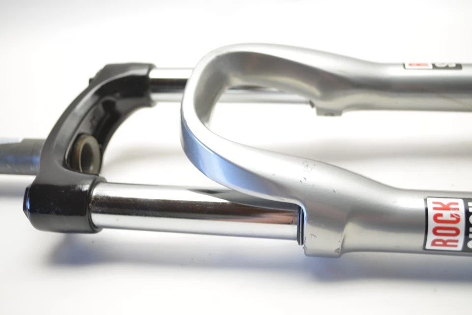 ROCK SHOX DART 1 SILVER 1 1/8" THREADLESS 26" WHEEL BICYCLE FORK 240 MM STEERER - Image 3 of 4