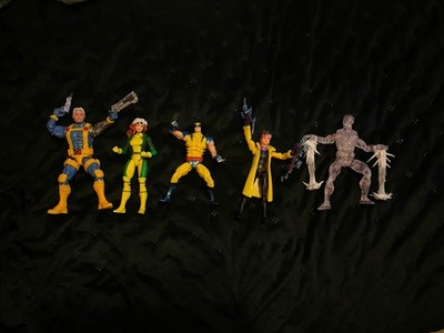 Marvel X-Men Lot 5 Action Figures w/ Accessories