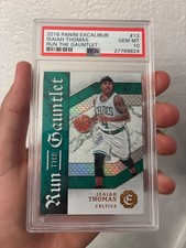 PSA 10 GEM MT 2016 Panini EXCALIBUR ISAIAH THOMAS 