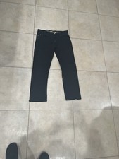 Ments Black Pants, Lee, Extreme Motion Slim Fit Straight Leg, Size 33x30,