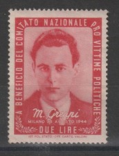 1945 ERINNOFILO PRO VITTIME POLITICHE GREPPI MLH MF125944