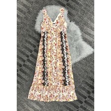 Crimson Women's Sleeveless Boho Floral Maxi Dress Size XL