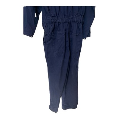 Palmer Safety Coveralls Mens 42 / 44 Large Navy Cotton Work Zip