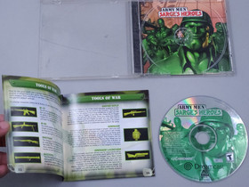 Lot of 3 Games for the Sega Dreamcast (Army Men Sarges Heroes, Crazy Taxi)