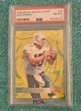 1995 Dan Marino Gold Blaster #10 PSA 8