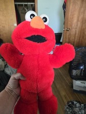 Vintage Original Tickle Me Elmo Plush Tyco 1995/1997 Sesame Street Tested Works