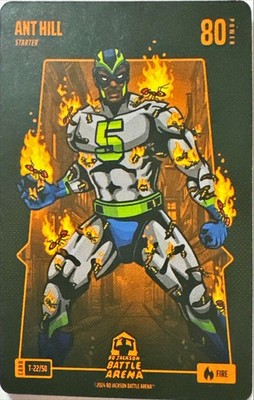 Bo Jackson's Battle Arena TCG Ant Hill Fire (Anthony Edwards) #T-22/50
