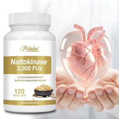 Nattokinase 2000 FUs Herz- Und Kreislaufgesundheit,Verbesserung Der Durchblutung
