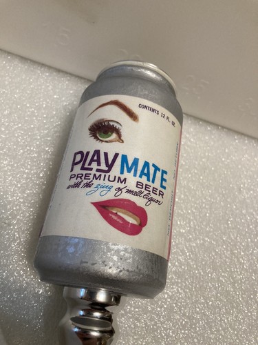SUNSHINE BREWING PLAYMATE PREMIUM BEER CAN custom craft tap handle. PENNSYLVANIA - Picture 11 of 12