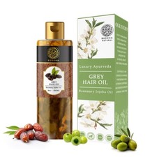 Buddha Natural Oil For Greys 150 ml - Complete Solution For Greys hair - 100 