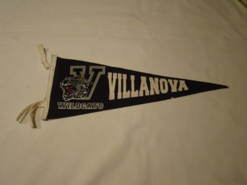 Vintage Villanova Wildcats 15" Filz Wimpel Flagge Collegiate Pacific Rarität - Bild 2 von 10
