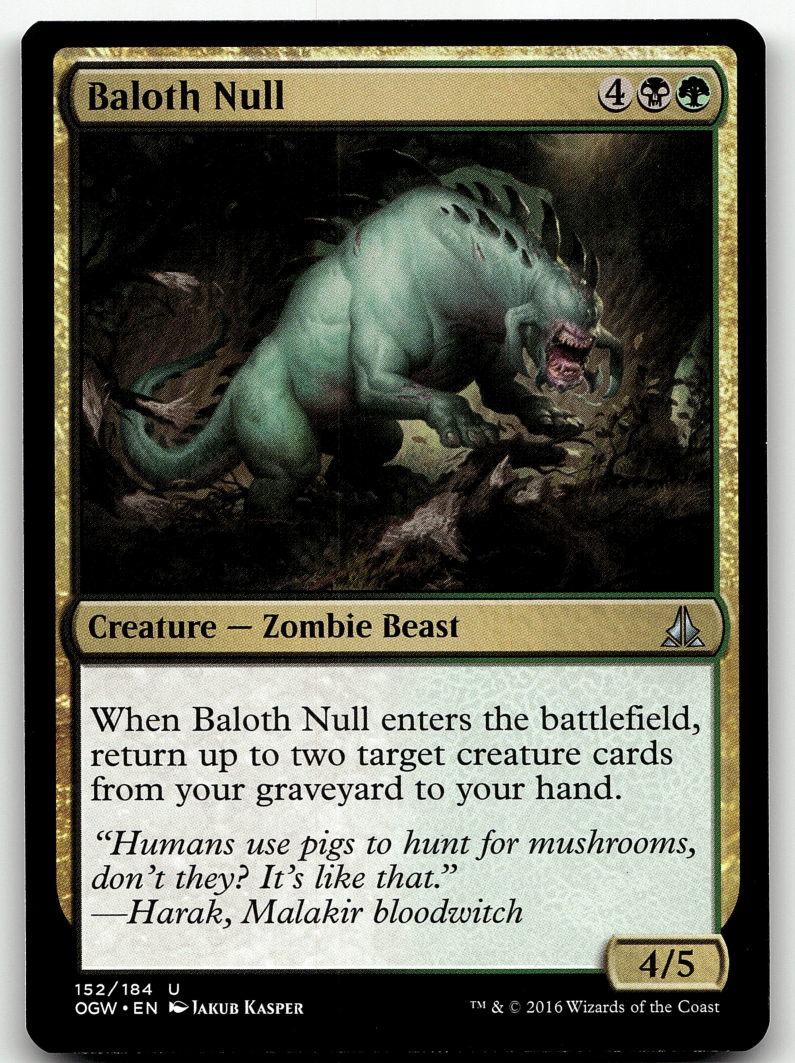 Baloth Null 2x FOIL OGW MTG Oath of the Gatewatch Uncommon MINT white black green Baloth Null 2x FOIL OGW MTG Oath of the Gatewatch Uncommon MINT white black green