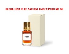 MUSHK HINA PURE NATURA PURE NATURAL UNISEX PERFUME OIL ATTAR 25ML ORGANIC
