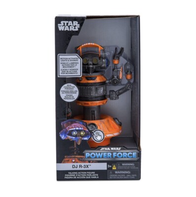 エッジパワーフォースDJ R-3Xトーキングアクションフィギュア ラスト1点 🔥Star Wars Galaxy's Edge - DJ R-3X - Talking Action Figure