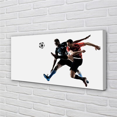 Tulup Leinwandbild 140x70 Wandkunst Männer Fußball