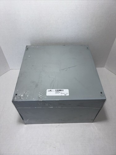 Cooper B-Line 12128 SC NK Electrical Junction Box 12” x 12” x 8” Screw Cover - Picture 11 of 11