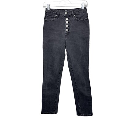 BDG Jeans Womens 4 28 Black Girlfriend High Rise Neutral Everyday Basic Casual