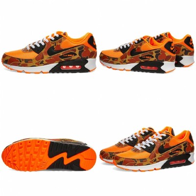 NIKE AIR MAX 90 SP ATMOS 'Duck Camo' TRNR - Total Orange/Black CW4039 800 -  UK 6 | eBay
