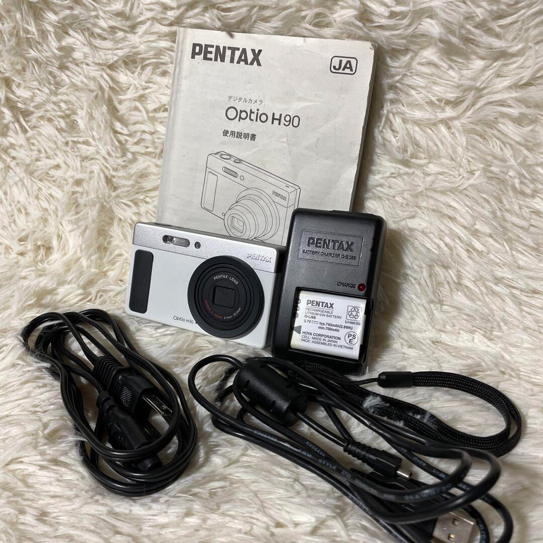 PENTAX Optio H90 Compact Digital Camera 12.1MP 5x Optical PENTAX Optio H90 Compact Digital Camera 12.1MP 5x Optical