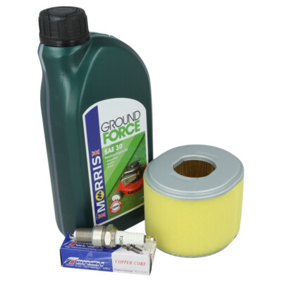 Service Kit passend für Honda GX240, GX270 Luftfilter, Zündkerze, Öl