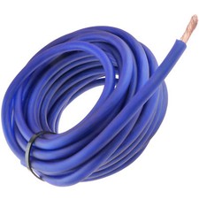 20FT Blue 8 Gauge Primary Speaker Wire or Amp Power Ground Car Audio FLEXIBLE