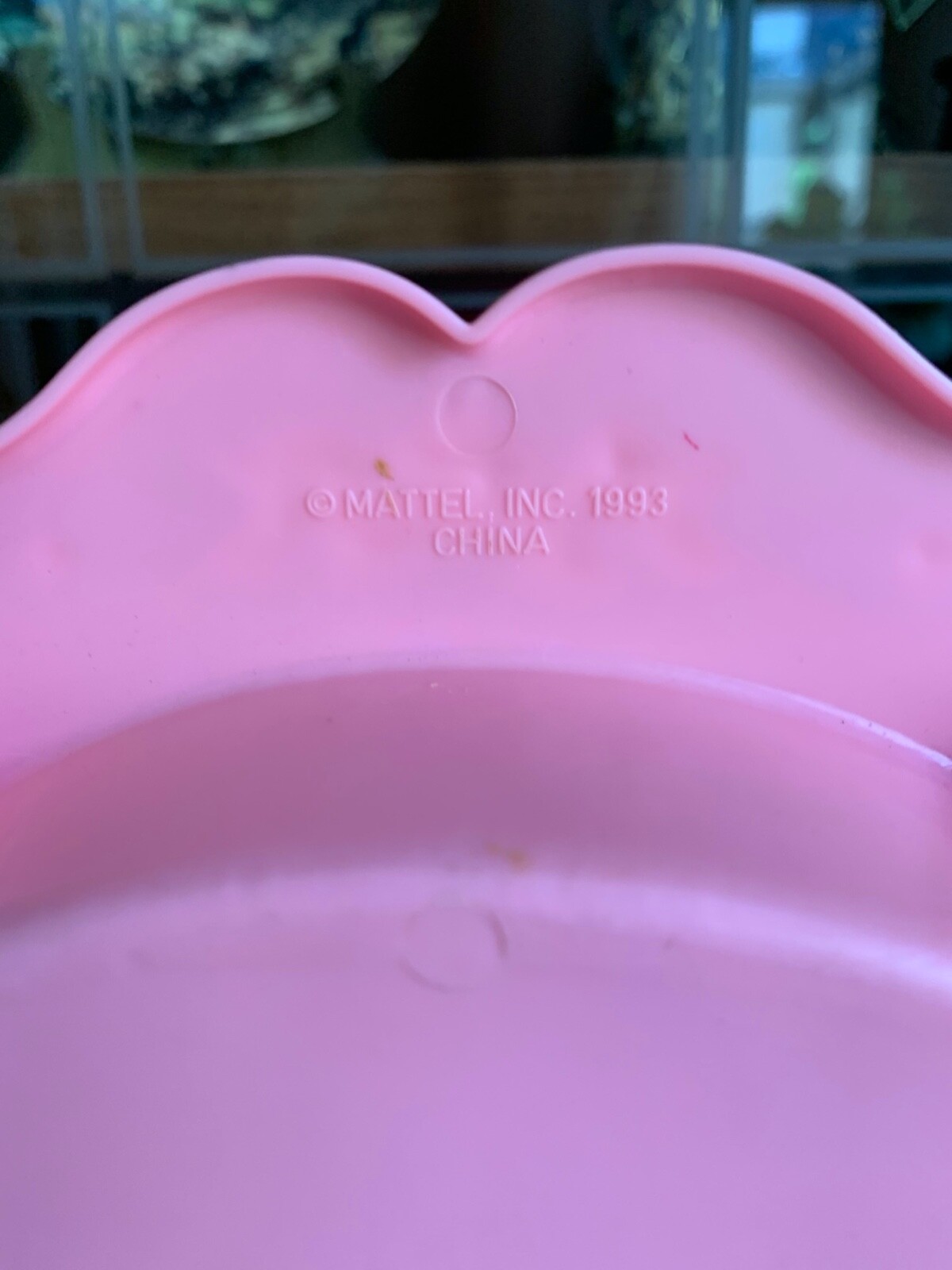 Mattel Barbie 1993 Pink Entertainment Center Hutch Furniture
