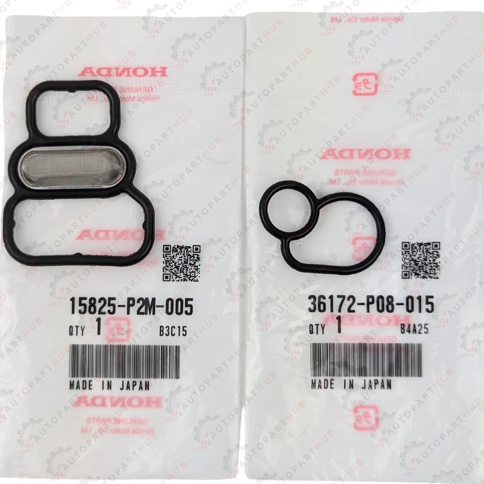 正品本田 VTEC 电磁阀垫片套件 1996 - 2000 Civic 1996 - 1997 Del Sol 原始设备制造商套装 — 第 3/4 张图片