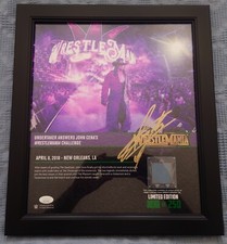 WWE/WWF RARE WrestleMania 34 plaque signed Undertaker