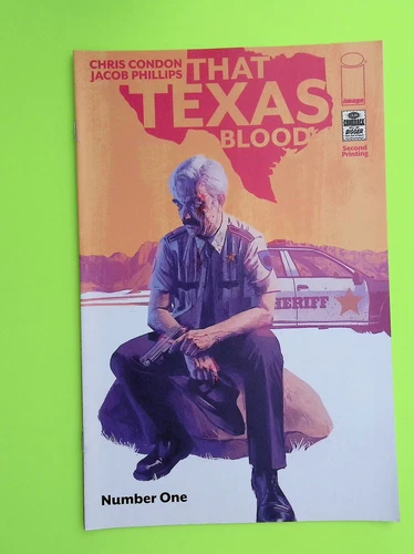 That Texas Blood #1 - 2nd print 2020 Image Comics Variant High Grade L38-16