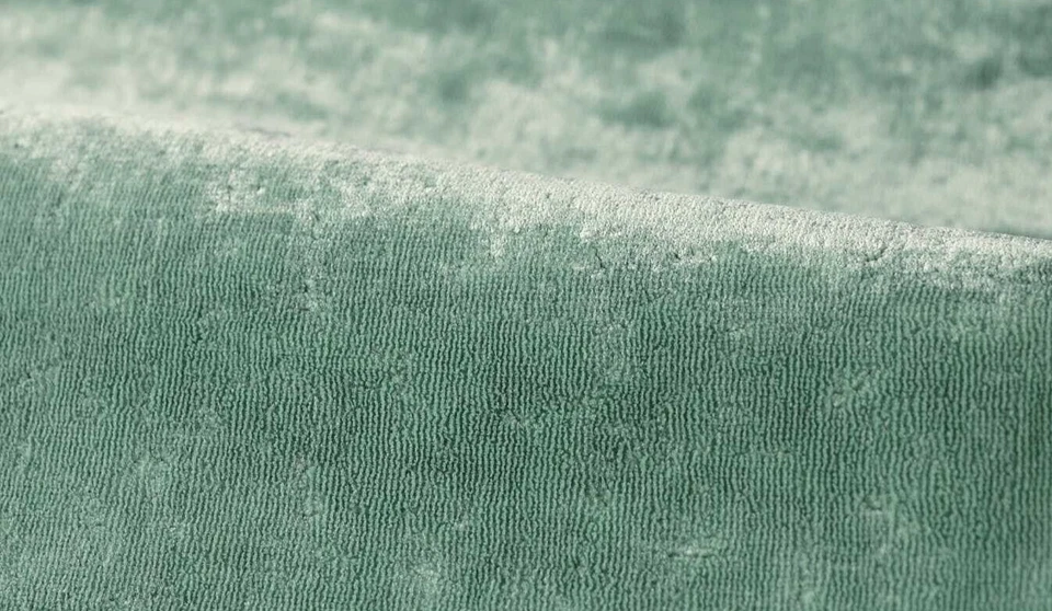 ZOFFANY CURTAIN FABRIC DESIGN DESIGN Curzon  Velvet 2.3 METRES EAU DE NIL VELVET - Image 4 of 4