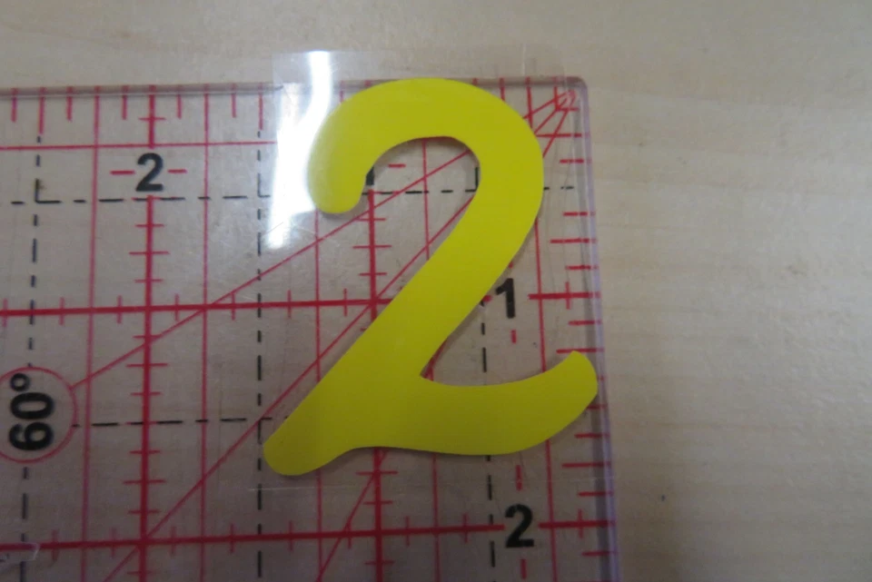 16 x IRON ON Numbers for T-shirt decoration Numbers day 6th Feb 2026 UK - Image 3 of 4