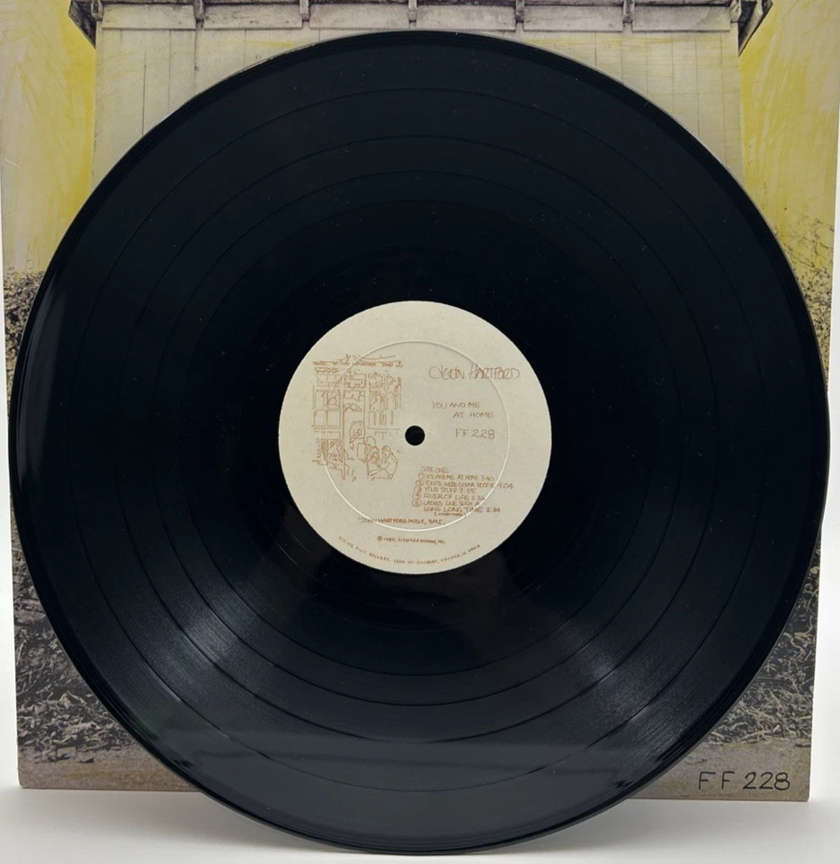 JOHN HARTFORD "You And Me At Home" LP 1980 Flying Fish – FF 228 Foto 4 de 4