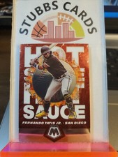 2021 Panini Mosaic Fernando Tatis Jr Hot Sauce Insert No. HS5! San Diego Padres